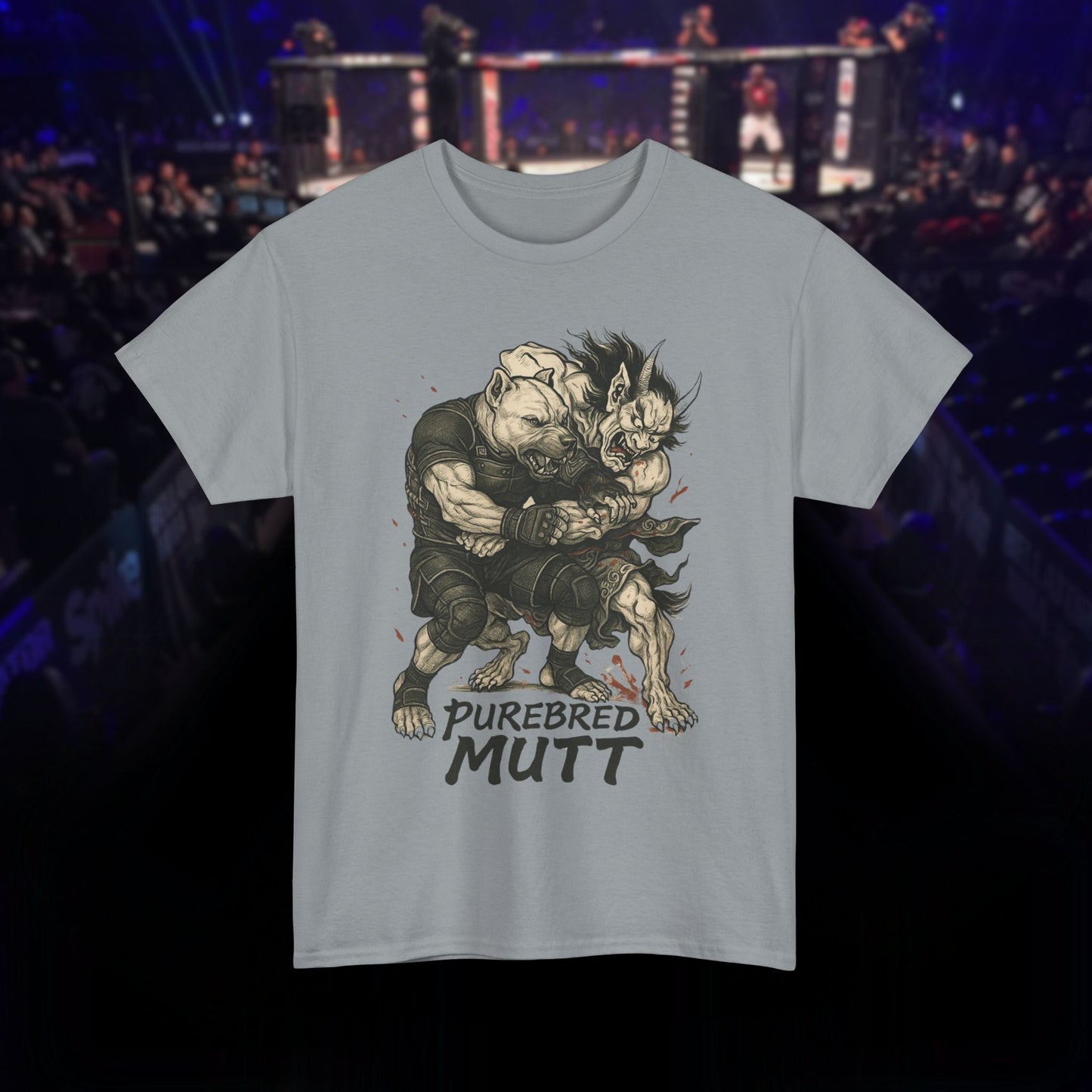 Brandon Dougherty Purebred Mutt Battle tee
