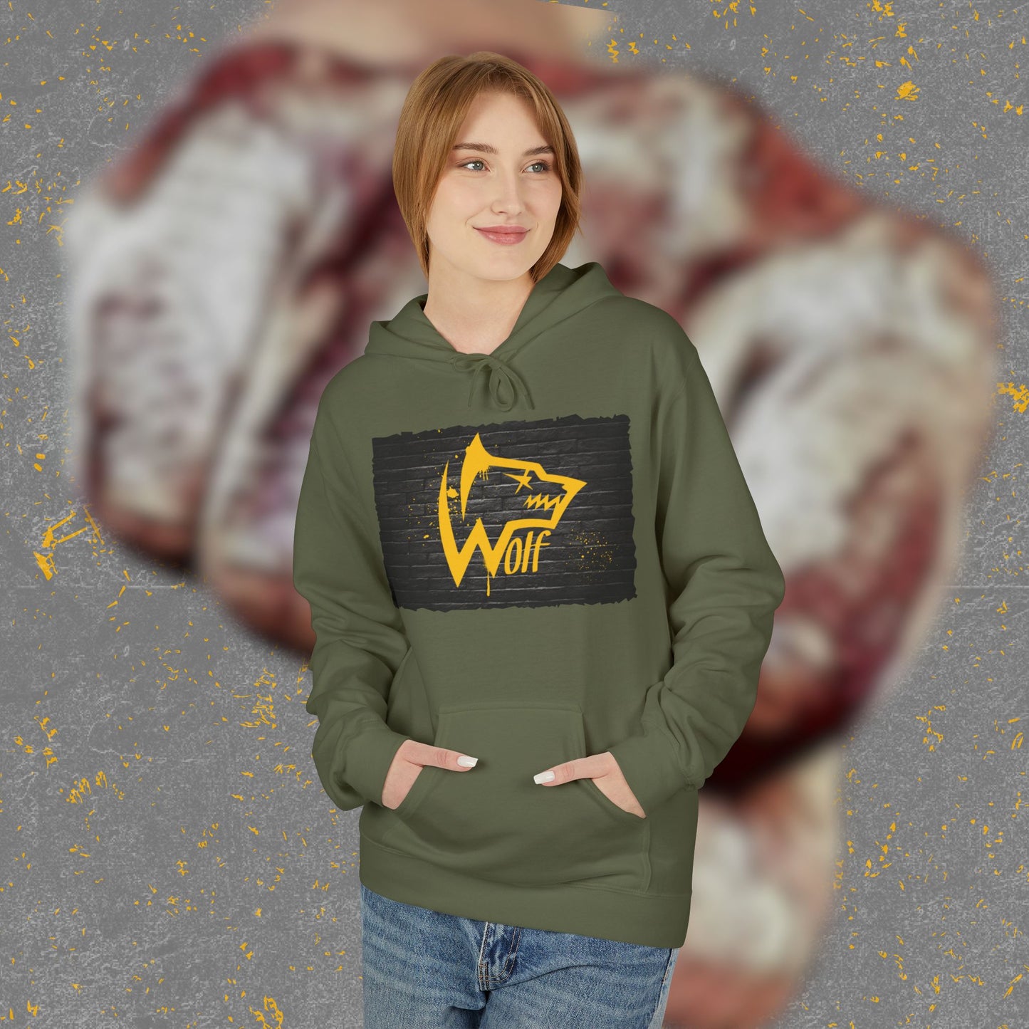 Rob Perez Mr. Wolf Graf Logo Hoodie