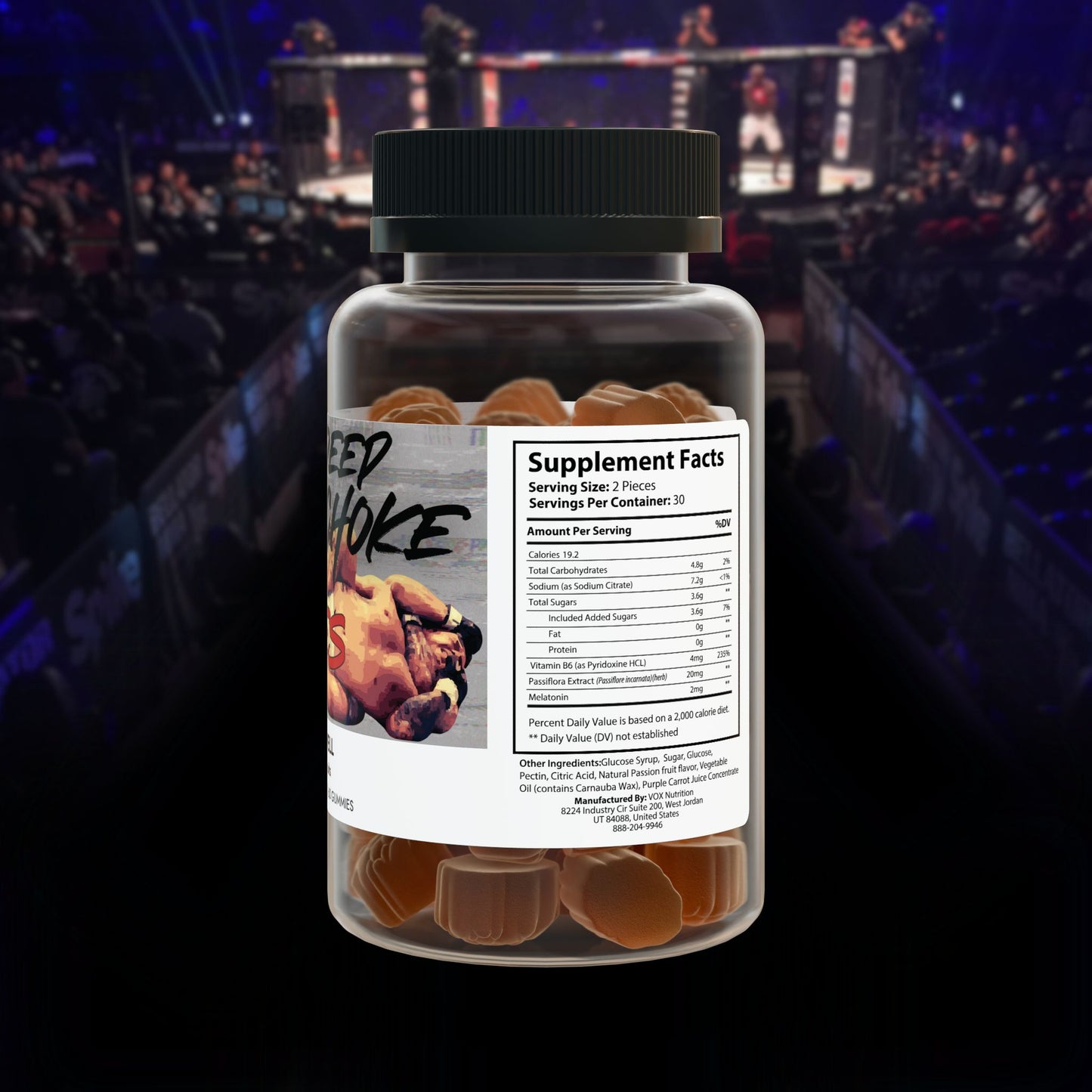 Deep Choke Sleep Well Gummies (60 Gummies)