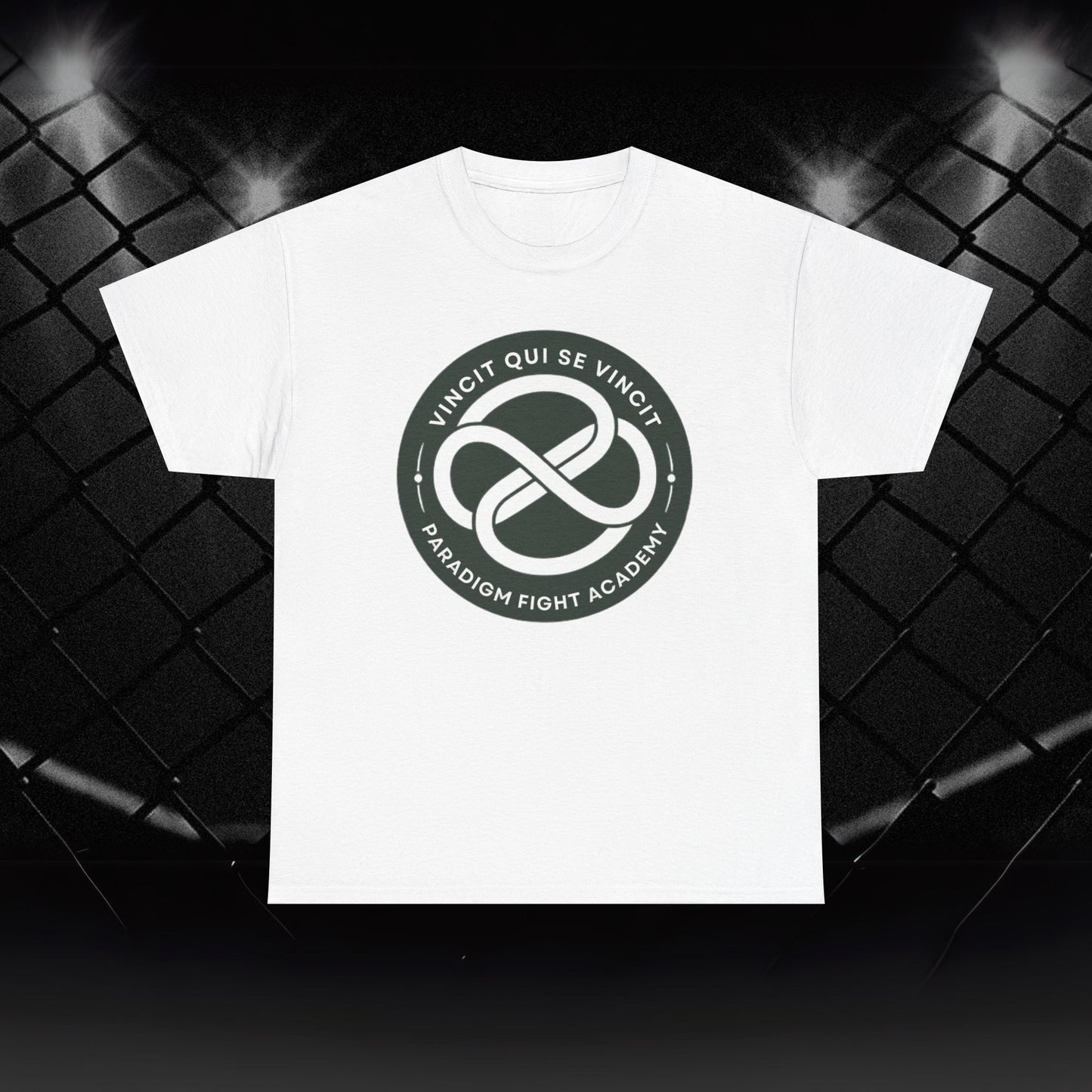 James Dunn Paradigm Fight Green Logo Tee