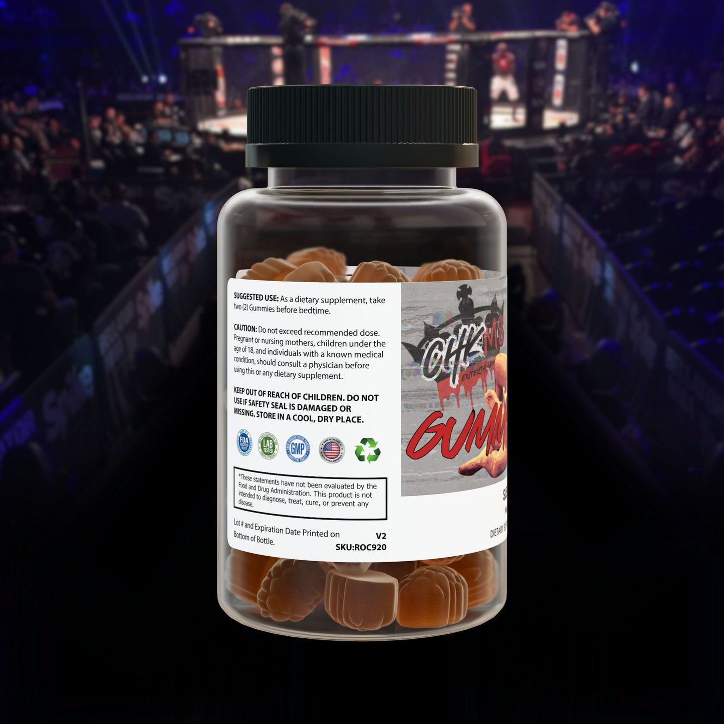 Deep Choke Sleep Well Gummies (60 Gummies)