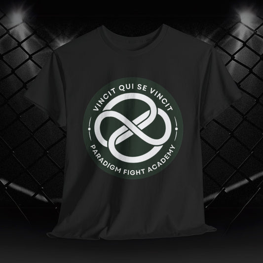 James Dunn Paradigm Fight Green Logo Tee
