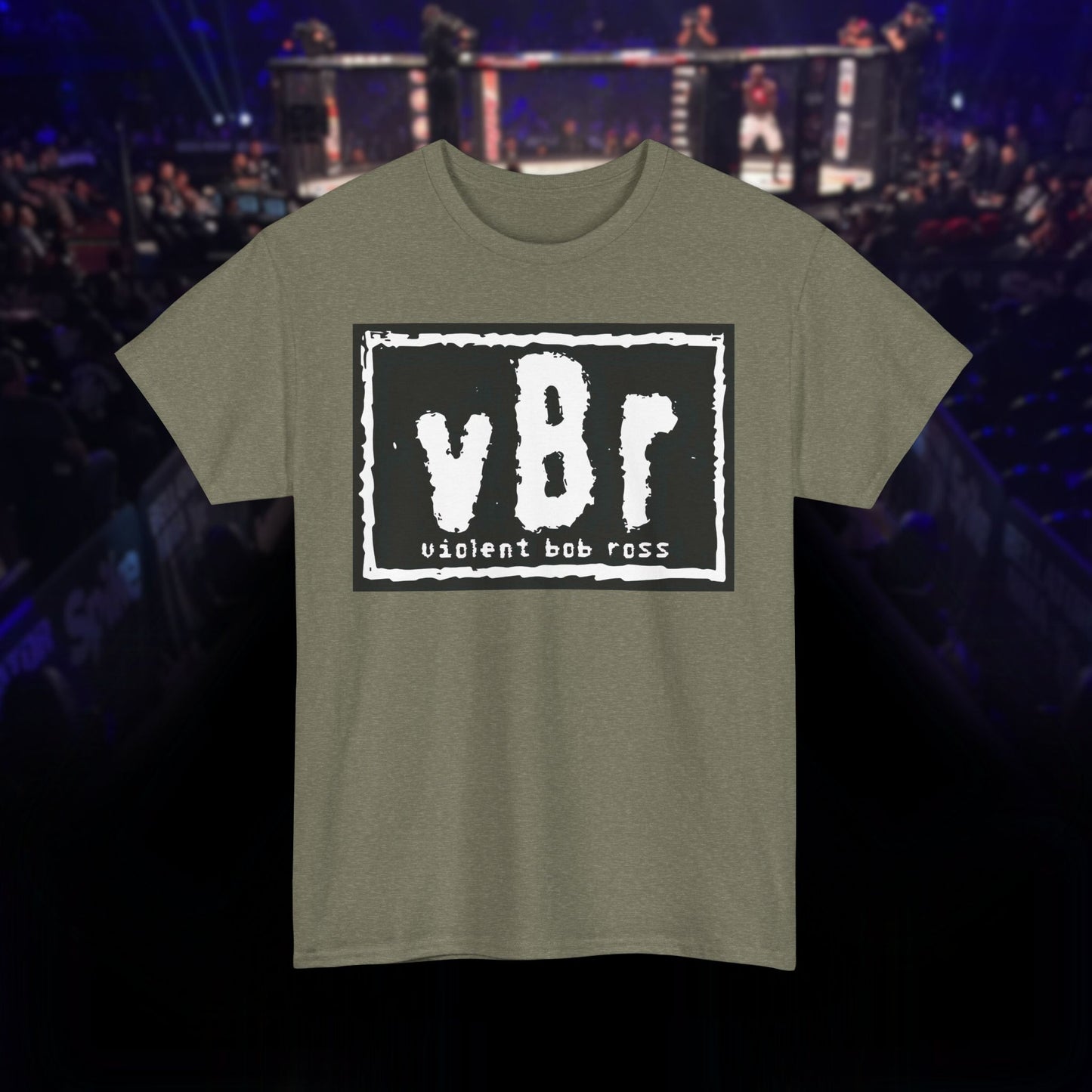 Violent Bob Ross Logo Tee