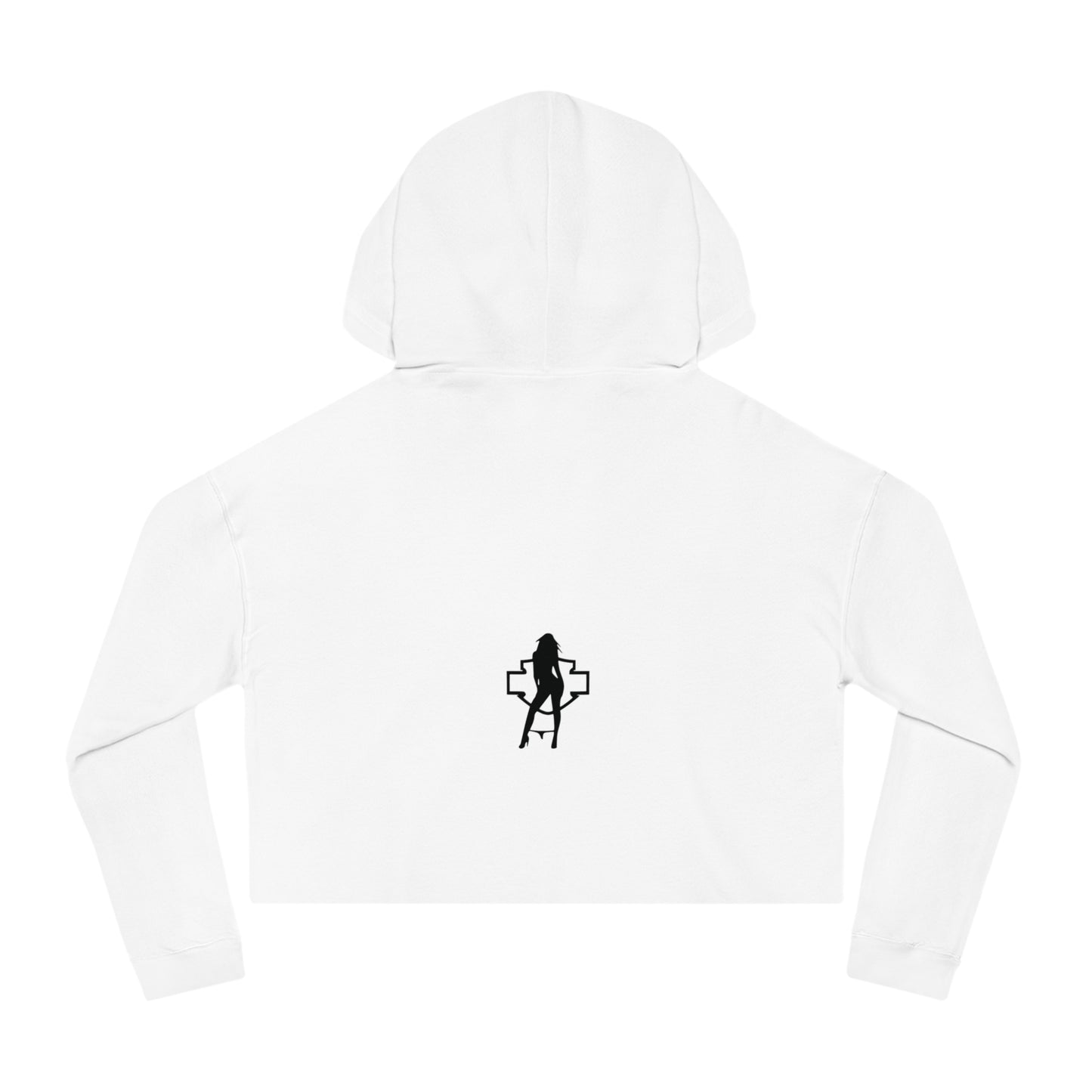 Women’s Ew, You cant ride Cropped Hooded Sweatshirt