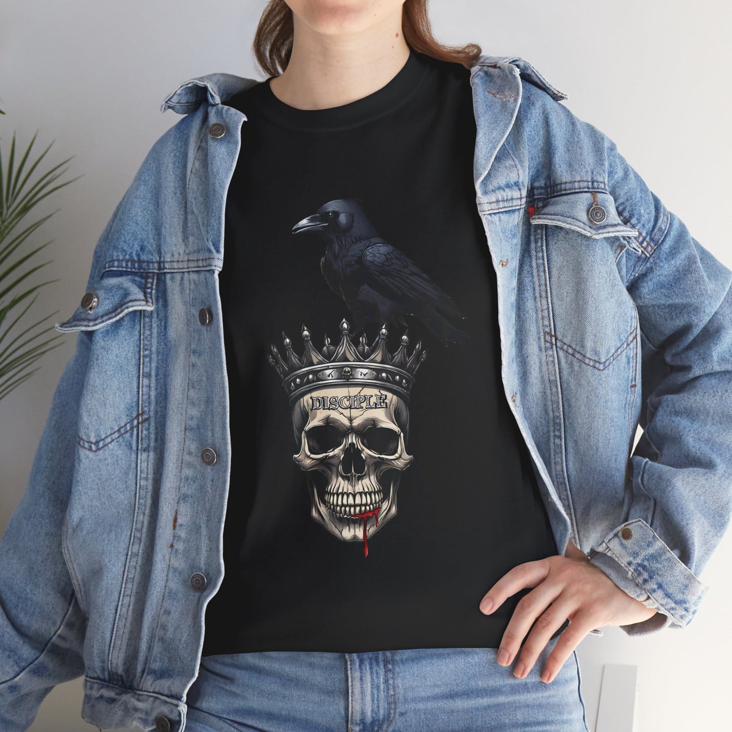 Hippie Disciple Raven Skull Tee