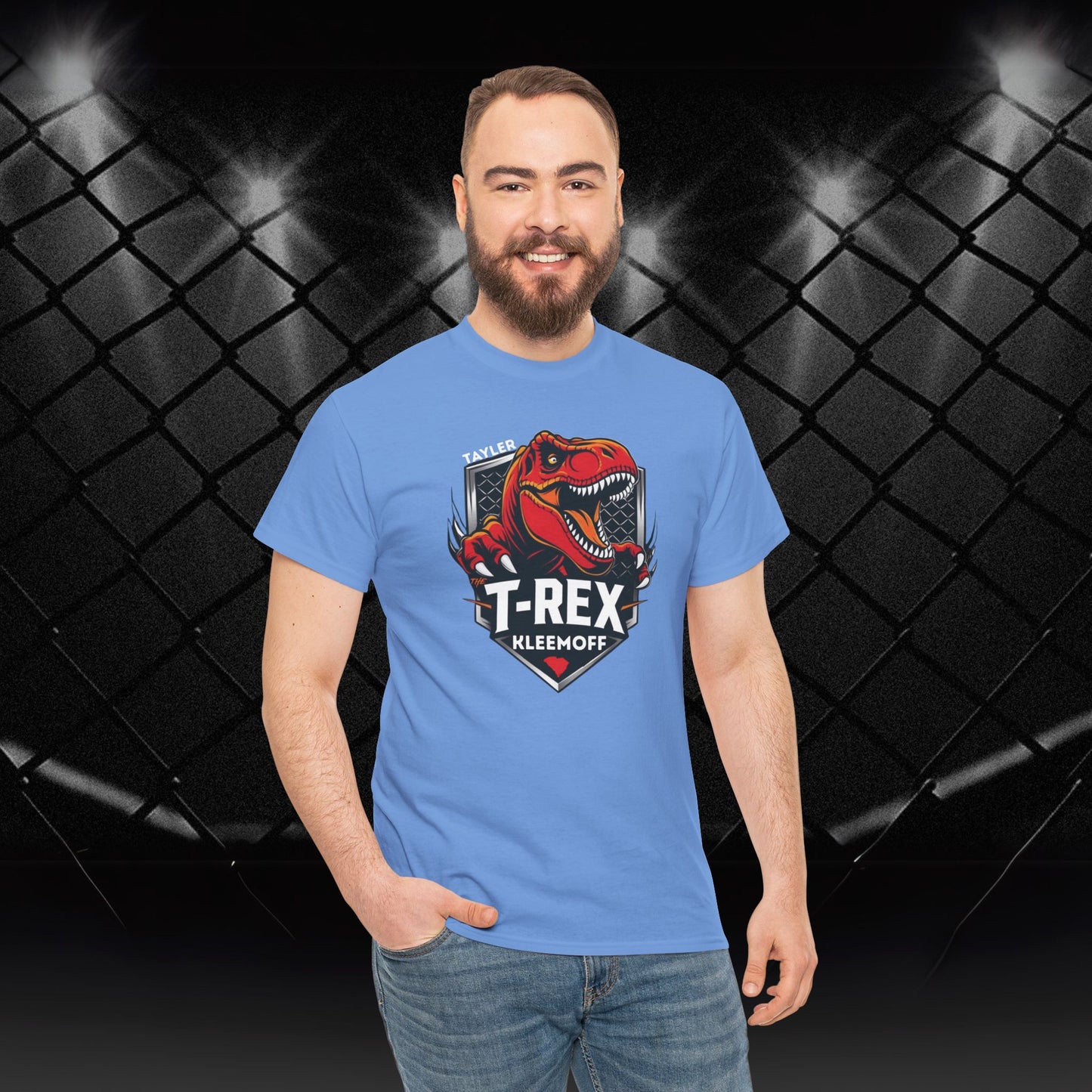 Tayler "The T-Rex" Kleemoff logo tee