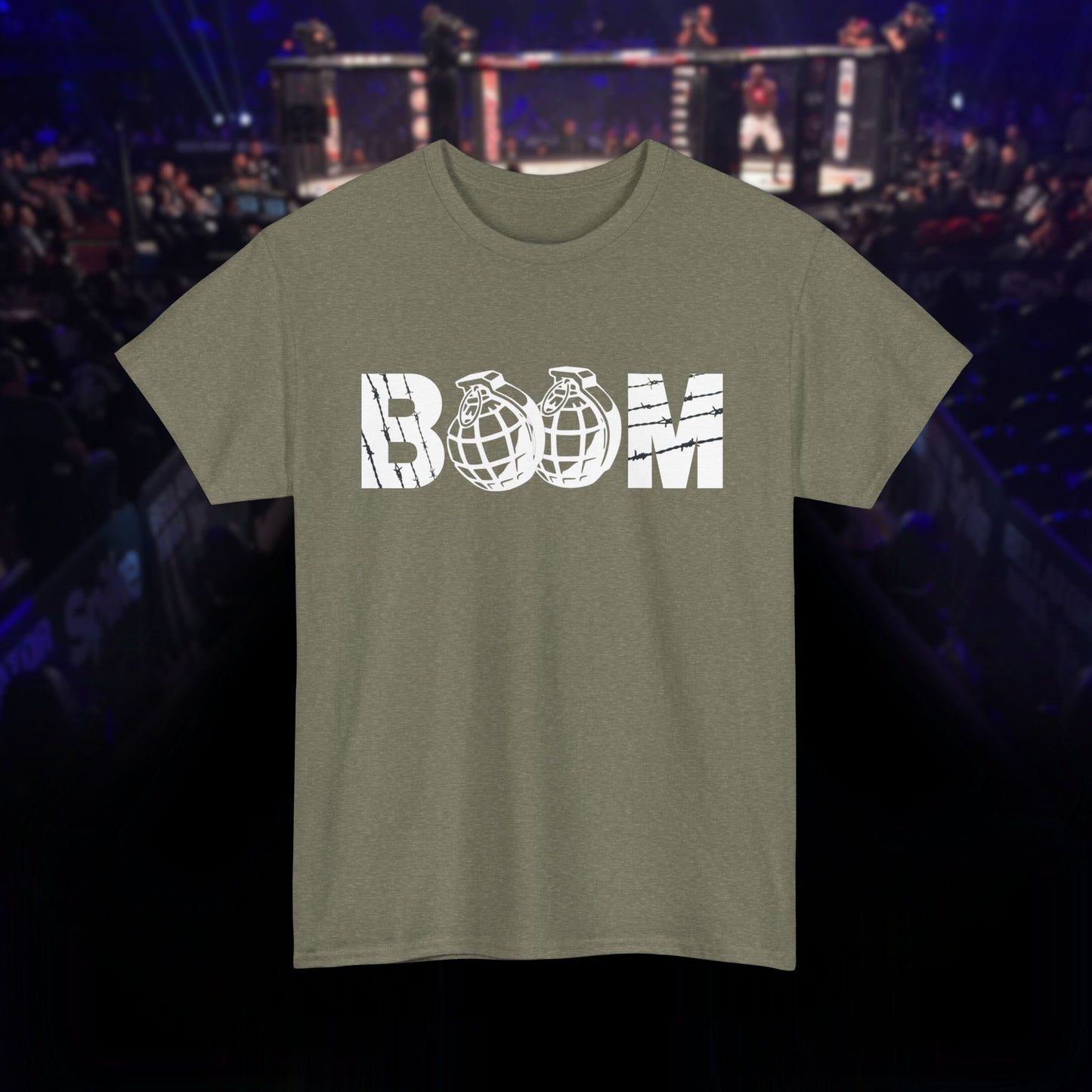 Brian Kelleher BOOM logo Tee