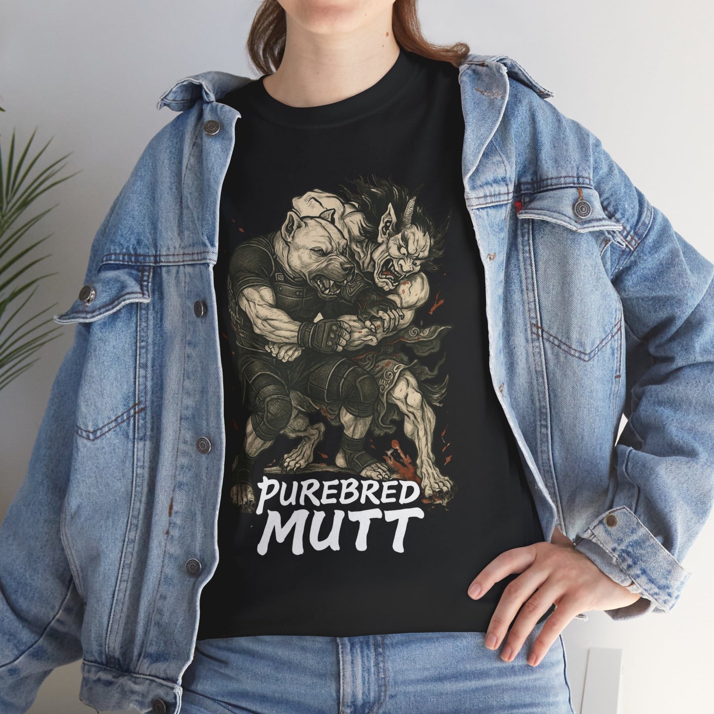 Brandon Dougherty Purebred Mutt Battle tee