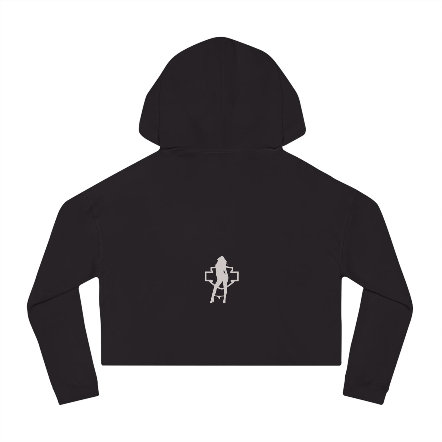 Women’s Ew, You cant ride Cropped Hooded Sweatshirt