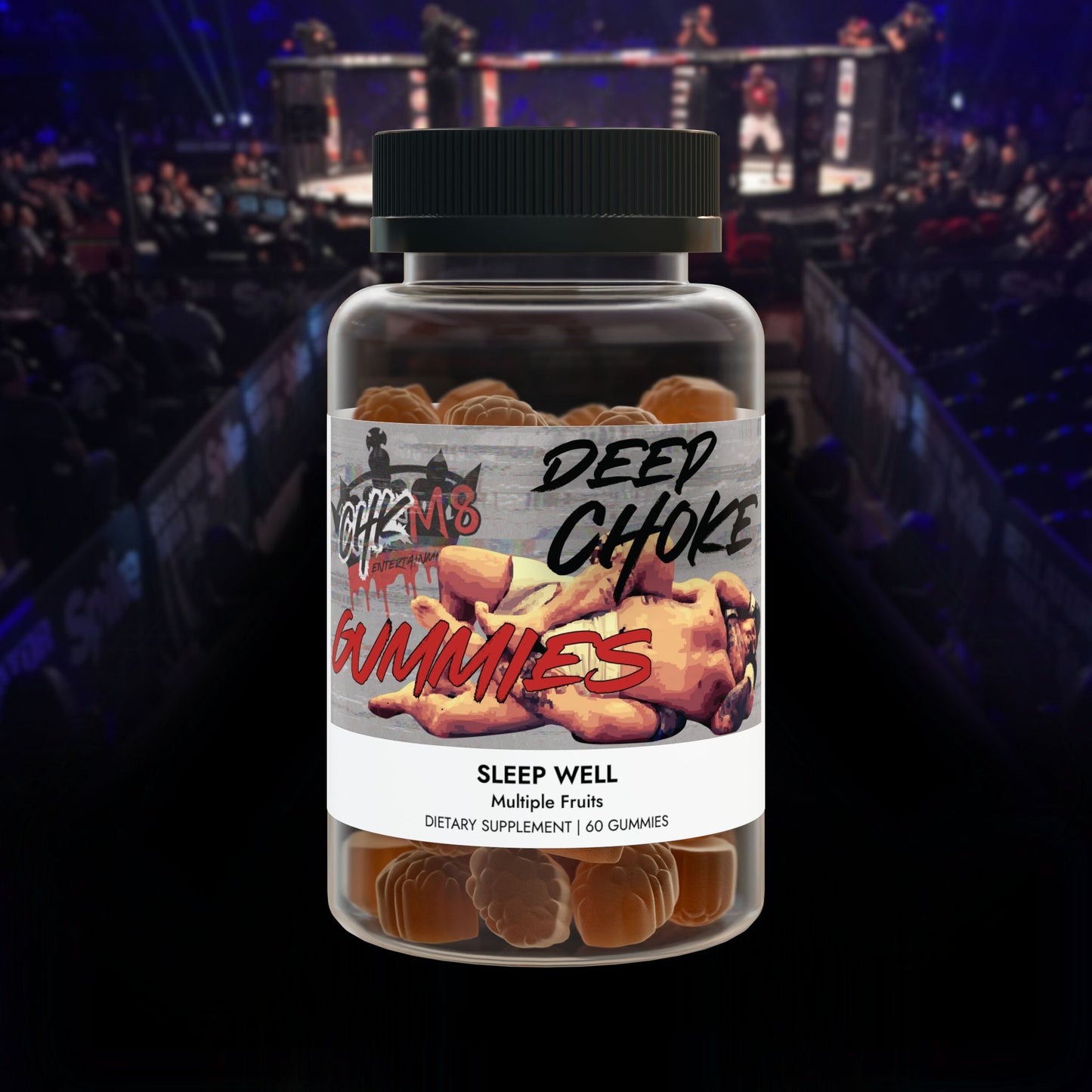 Deep Choke Sleep Well Gummies (60 Gummies)