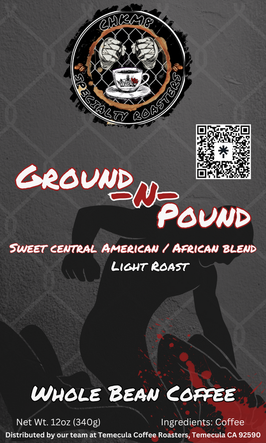 Ground -N- Pound Sweet Espresso Blend WHOLE BEAN