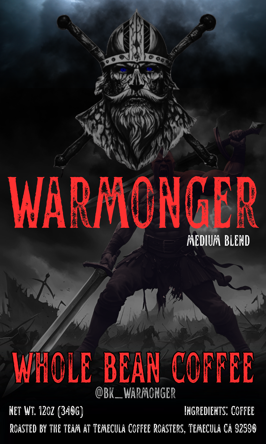 Warmonger (Whole Bean) By Justin Watson