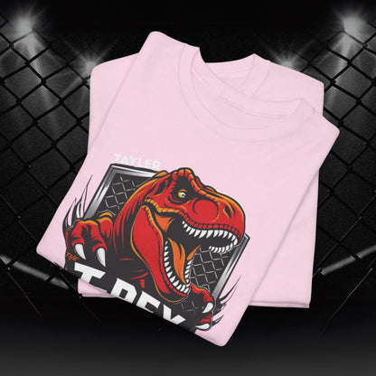 Tayler "The T-Rex" Kleemoff logo tee