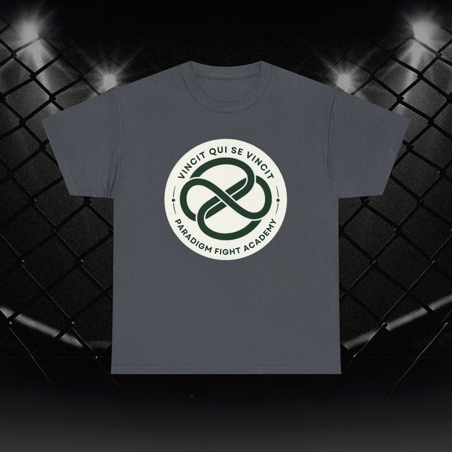 James Dunn Paradigm Fight White Logo Tee