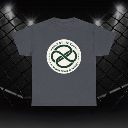James Dunn Paradigm Fight White Logo Tee