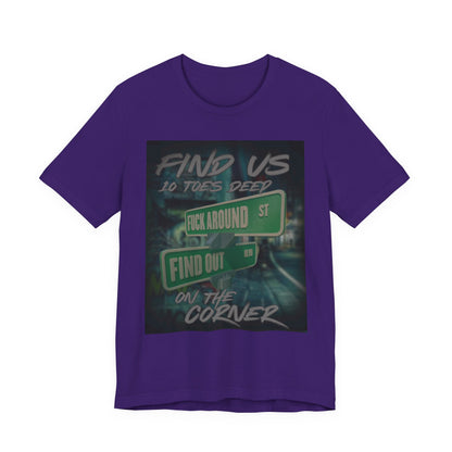 FAFO Corner Tee