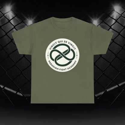 James Dunn Paradigm Fight White Logo Tee