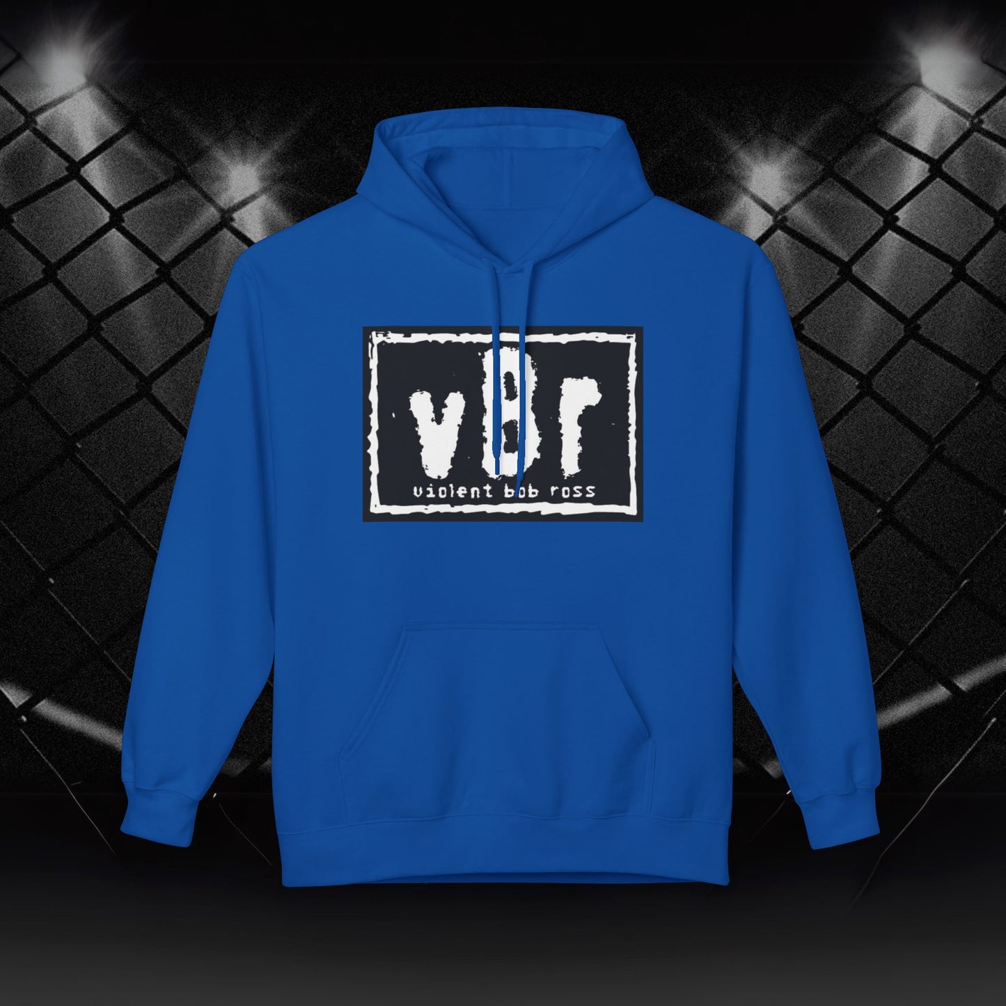 Violent Bob Ross Logo Hoodie