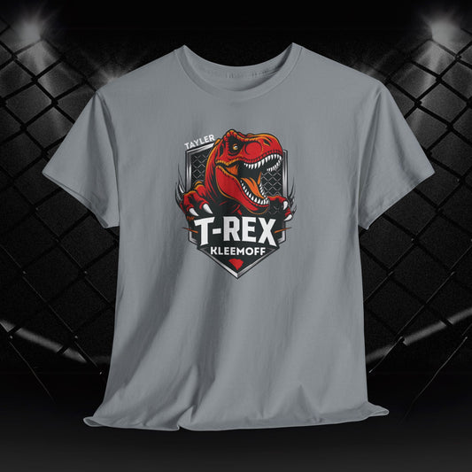 Tayler "The T-Rex" Kleemoff logo tee
