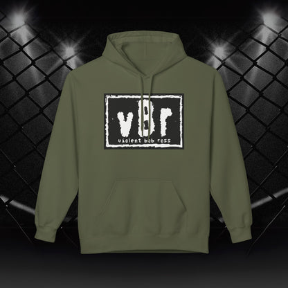 Violent Bob Ross Logo Hoodie