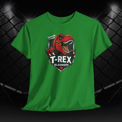 Tayler "The T-Rex" Kleemoff logo tee