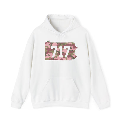 717 Pink Camo Unisex Heavy Blend Hooded Sweatshirt