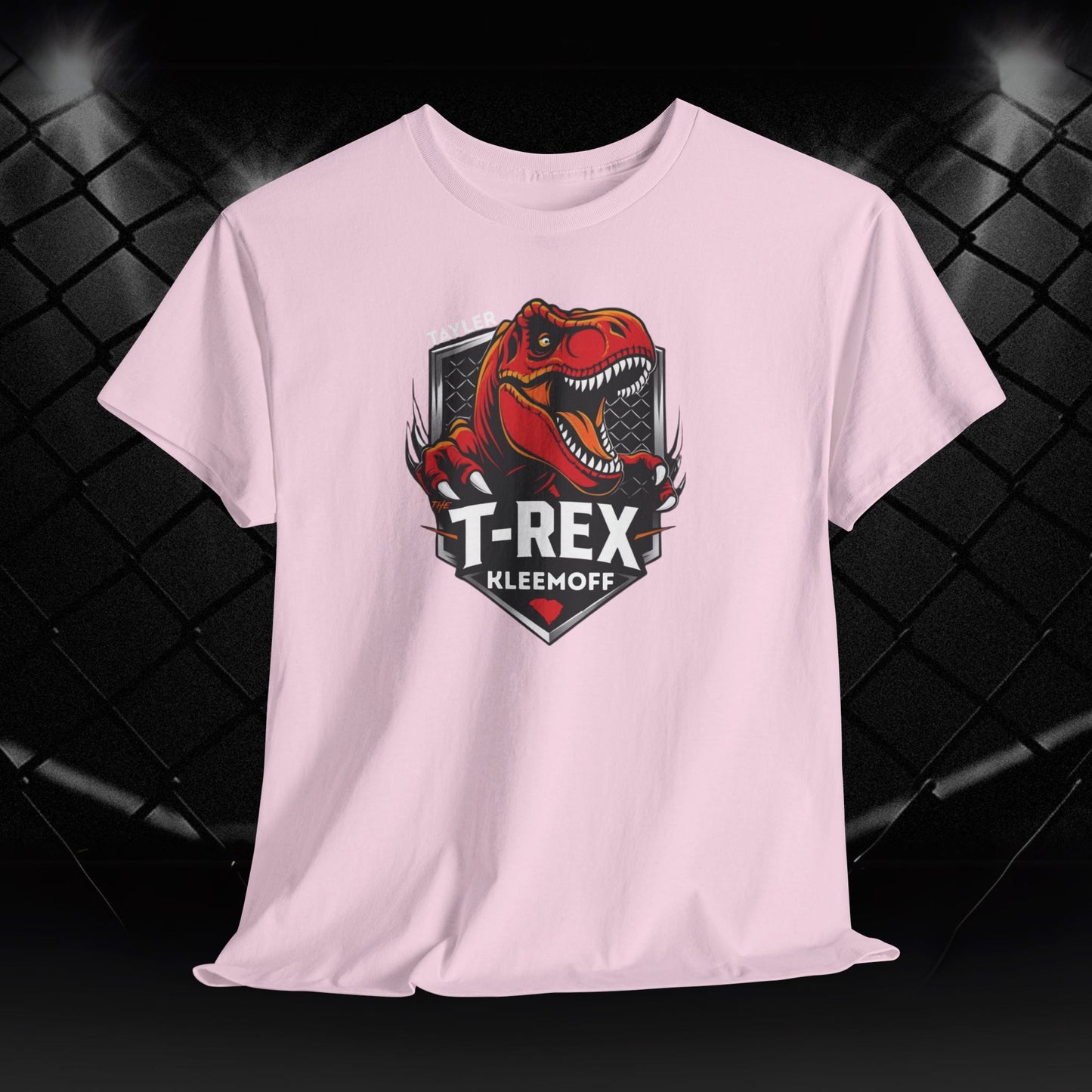 Tayler "The T-Rex" Kleemoff logo tee