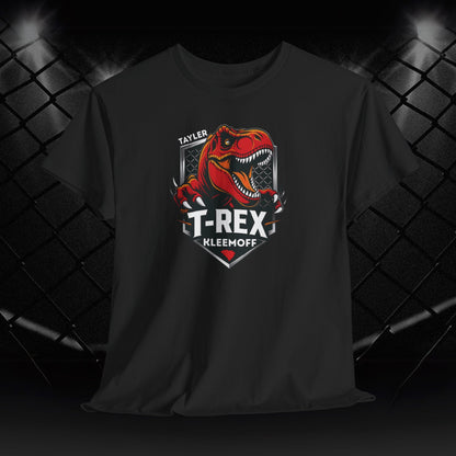 Tayler "The T-Rex" Kleemoff logo tee