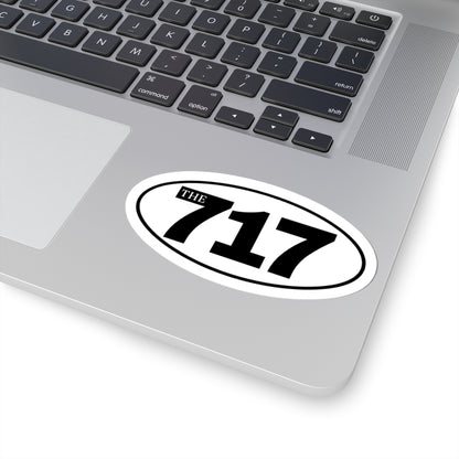 The 717 Kiss Cut Vinyl Sticker