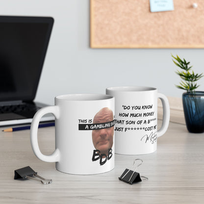 BDB Gambling Show Mug (exciting white)