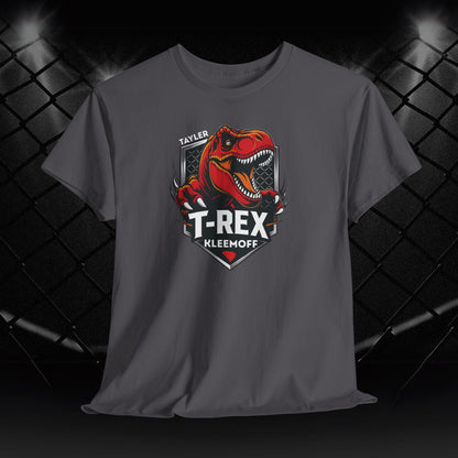 Tayler "The T-Rex" Kleemoff logo tee