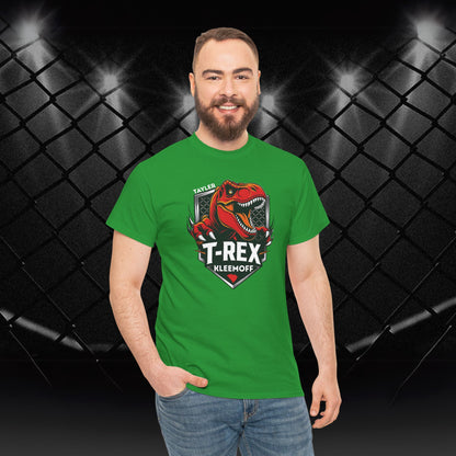 Tayler "The T-Rex" Kleemoff logo tee