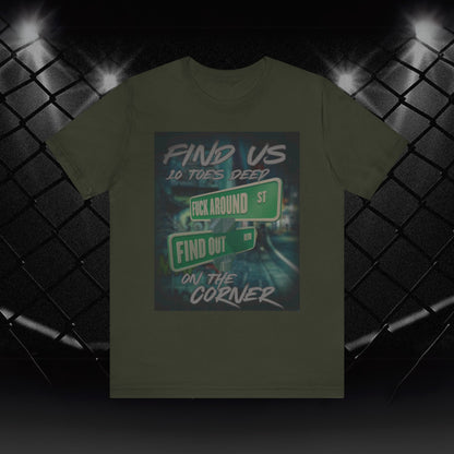 FAFO Corner Tee
