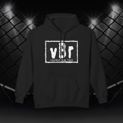 Violent Bob Ross Logo Hoodie