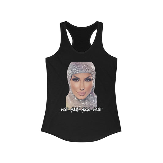 Dani Paige We are all 1 Racerback Tee