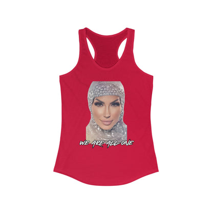 Dani Paige We are all 1 Racerback Tee