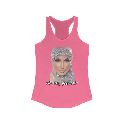 Dani Paige We are all 1 Racerback Tee