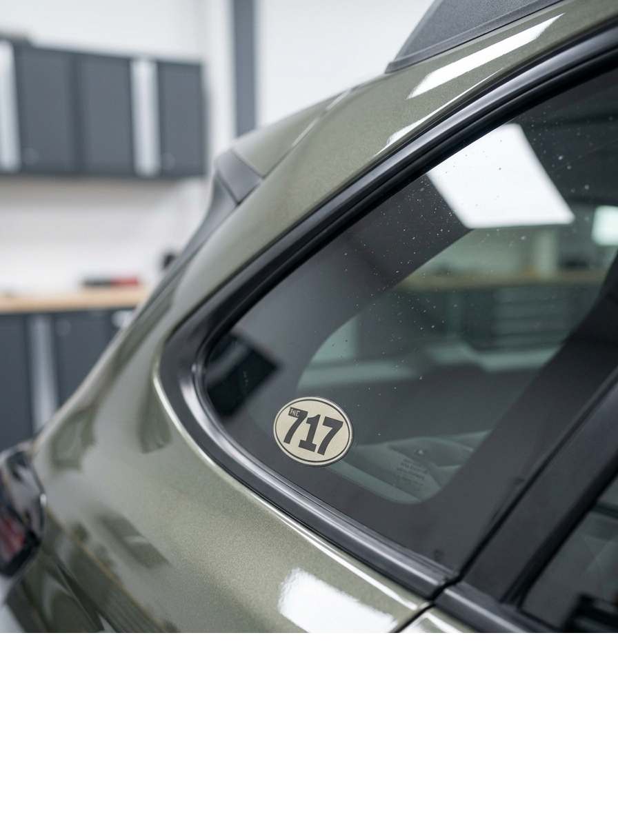 The 717 Kiss Cut Vinyl Sticker