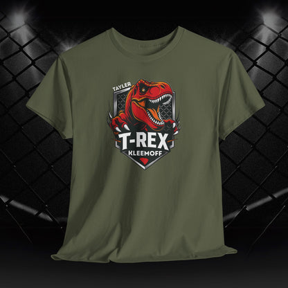 Tayler "The T-Rex" Kleemoff logo tee