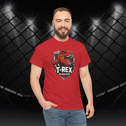 Tayler "The T-Rex" Kleemoff logo tee