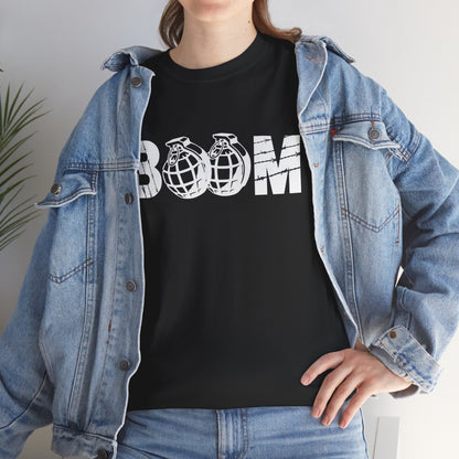 Brian Kelleher BOOM logo Tee