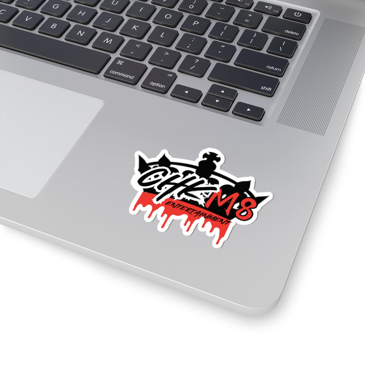 ChkM8 Logo "Bleed for it' Stickers