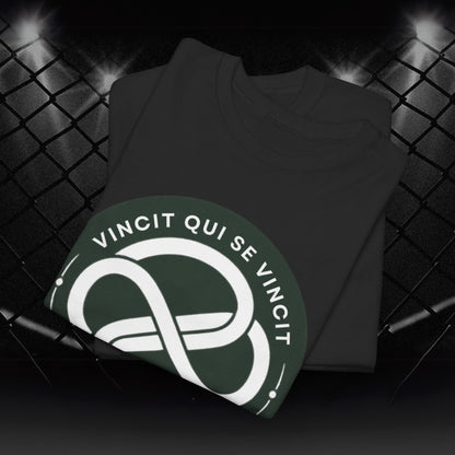 James Dunn Paradigm Fight Green Logo Tee