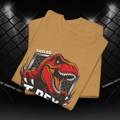 Tayler "The T-Rex" Kleemoff logo tee