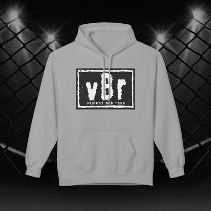 Violent Bob Ross Logo Hoodie