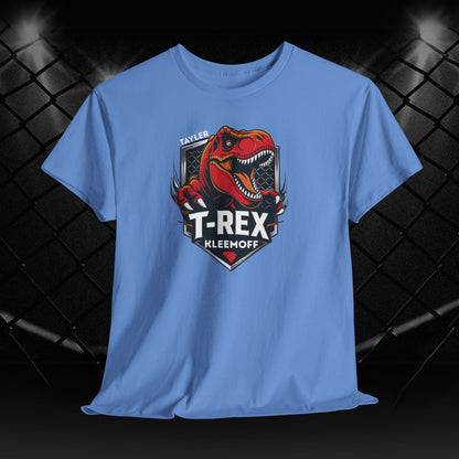 Tayler "The T-Rex" Kleemoff logo tee