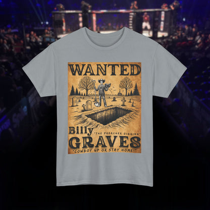 Billy The Preacher Digging" Graves Tee