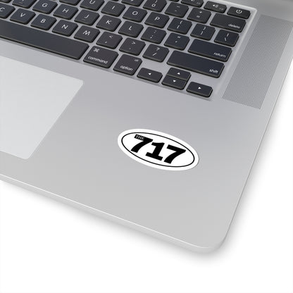 The 717 Kiss Cut Vinyl Sticker