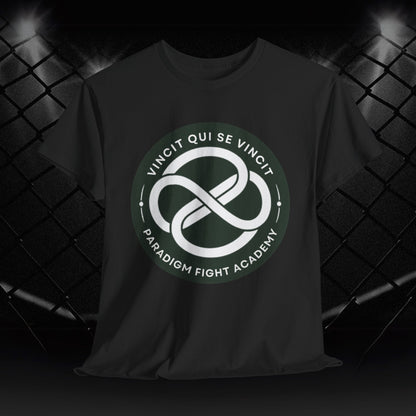 James Dunn Paradigm Fight Green Logo Tee