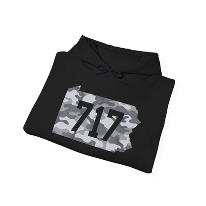 717 Pennsylvania Snow Camo Hoodie — Area Code Hooded Sweatshirt